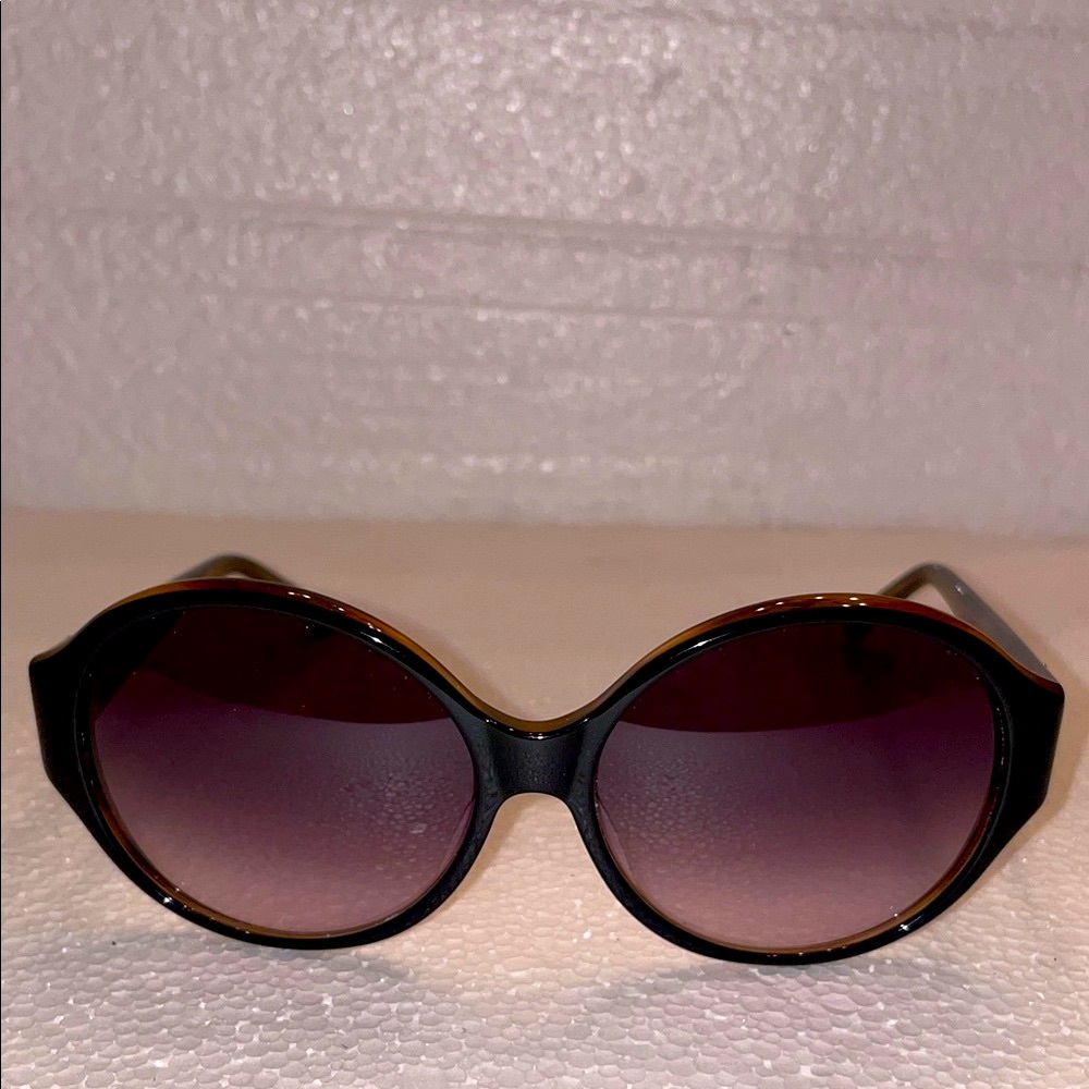 Chic Judith Leiber Black and Brown Women's Sunglasses